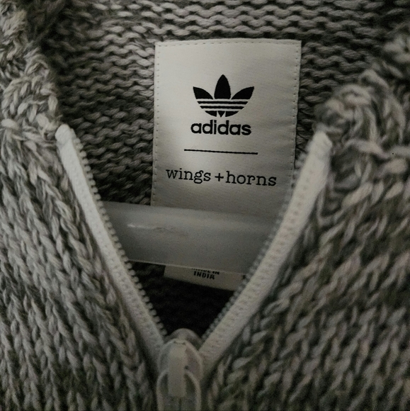 Adidas Consortium x Wings + Horns Ombre Full Zip Cardigan - Picture 3 of 6